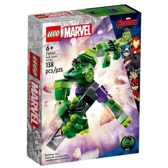 Lego 76241 Marvel Armura de robot a lui Hulk