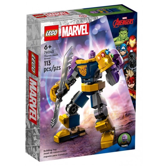 Lego 76242 Marvel Armura de robot a lui Thanos
