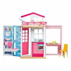 Barbie casa papusi cu 2 etaje DVV47