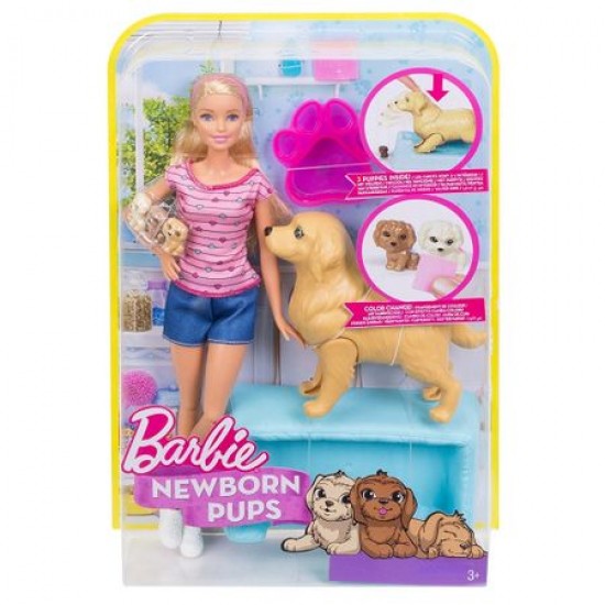 Barbie si catelusii nou nascuti FBN17