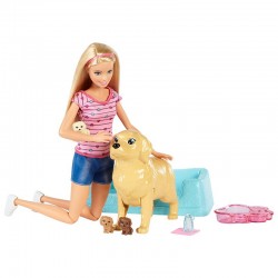 Barbie si catelusii nou nascuti FBN17