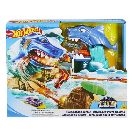 Batalia rechinului set Hot Wheels FNB21