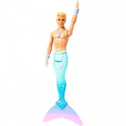 Papusa Barbie Ken Triton Sirena FXT23