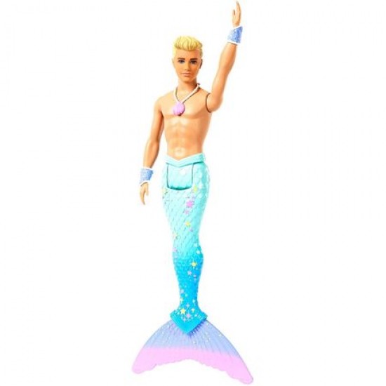 Papusa Barbie Ken Triton Sirena FXT23