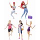 Papusa Barbie flexibila Made To Move Dansatoare Mattel DVF68-FJB19