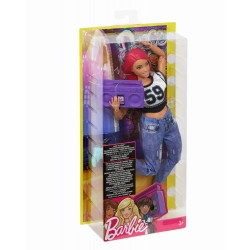 Papusa Barbie flexibila Made To Move Dansatoare Mattel DVF68-FJB19