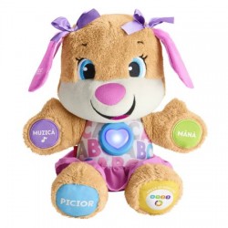 Catelusa vorbitoare SIS Fisher Price in limba romana FPP92