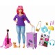 Papusa Barbie travel Daisy FWV26 Mattel