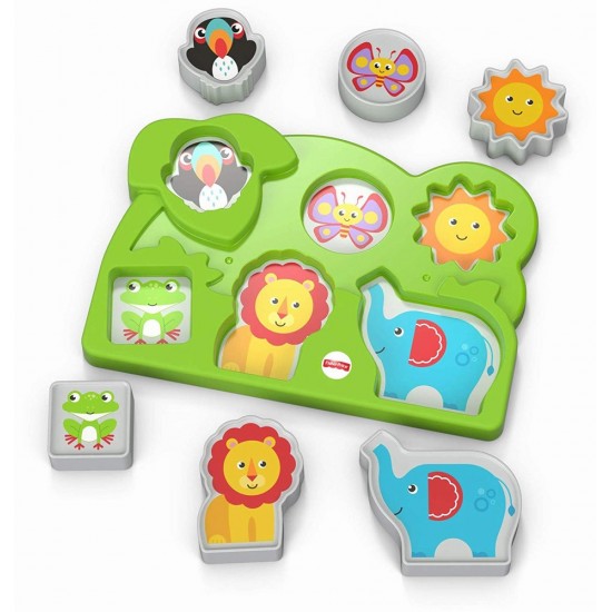 Puzzle cu animalute Fisher Price GCM81