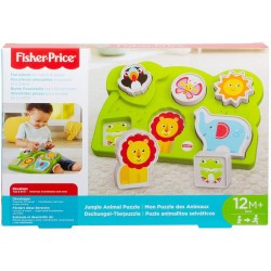 Puzzle cu animalute Fisher Price GCM81