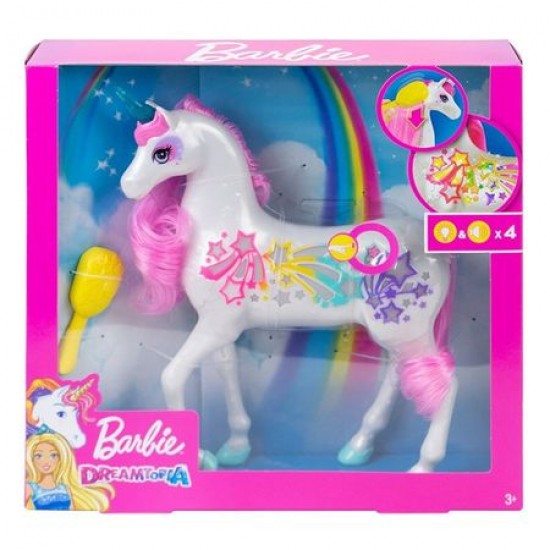 Unicorn Barbie cu sunete si lumini Mattel GFH60