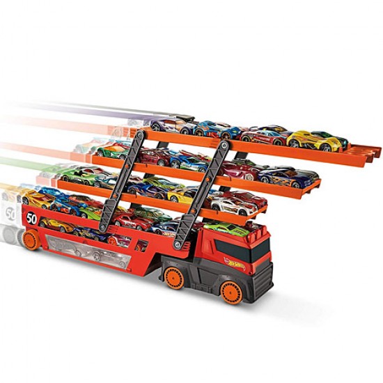 Hot Wheels Mega set transport masini Mattel GHR48