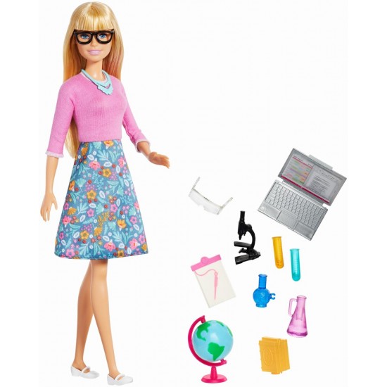 Set papusa Barbie profesoara Mattel GJC23