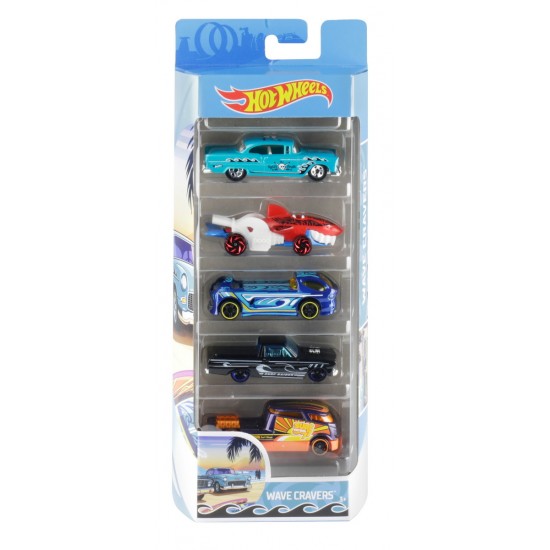 Hot Wheels set 5 masinute Mattel 1806-FLY