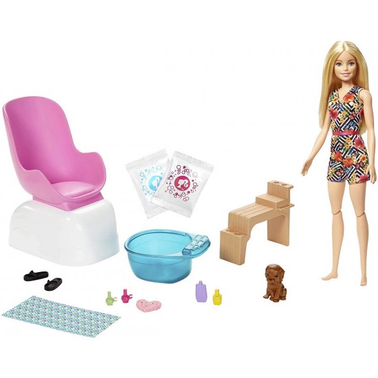 Barbie la salonul de manichiura Mattel GHN07