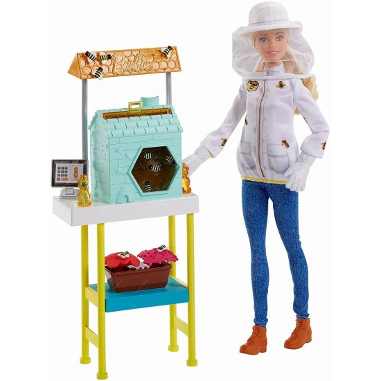 Papusa Barbie set apicultor Mattel DHB63-FRM17