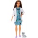Papusa Barbie medic veterinar Mattel DVF50-GJL63