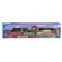 Locomotiva motorizata Percy cu 2 vagoane Thomas Mattel FTF31-FXX56