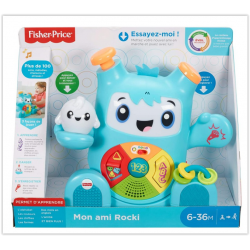 Jucarie Fisher-price pentru bebelusi in limba franceza Mattel FXD01