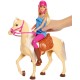 Papusa Barbie cu cal Mattel FXH13