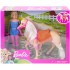 Papusa Barbie cu cal Mattel FXH13