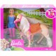 Papusa Barbie cu cal Mattel FXH13