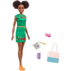 Papusa Barbie travel Nikki calatoreste GBH92 Mattel
