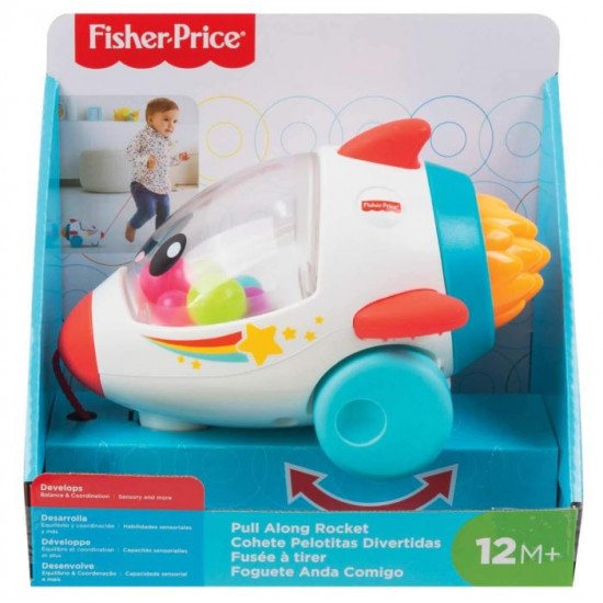 Jucarie de tras Fisher-Price Racheta Mattel GCV74