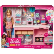 Papusa Barbie set atelier cofetarie Mattel GFP59