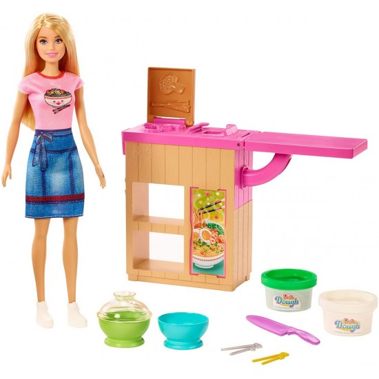 Papusa Barbie pregateste noodles Mattel GHK43