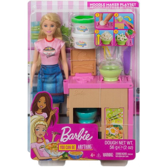 Papusa Barbie pregateste noodles Mattel GHK43