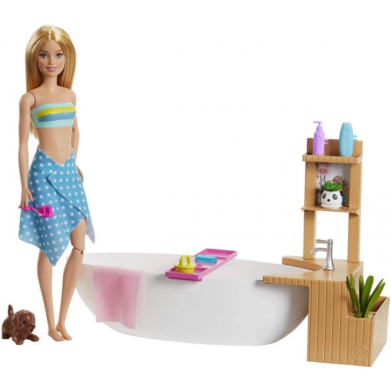 Papusa Barbie baie relaxanta Mattel GJN32