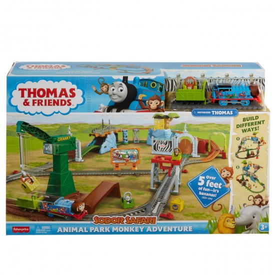 Thomas set aventuri in parcul cu animale Mattel GLK81
