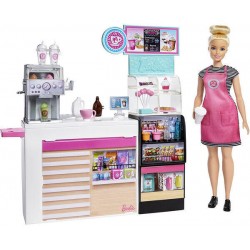 Set Barbie Cafenea Mattel GMW03