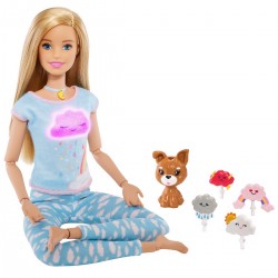 Papusa Barbie exercitii de meditatie Mattel GNK01