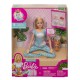 Papusa Barbie exercitii de meditatie Mattel GNK01