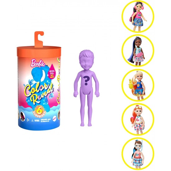 Papusa Barbie color reveal Mattel GTP52