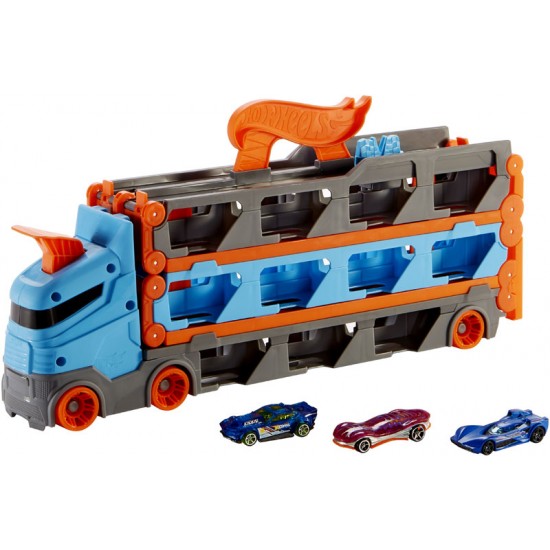 Camion de transport masini Hot Wheels Mattel GVG37