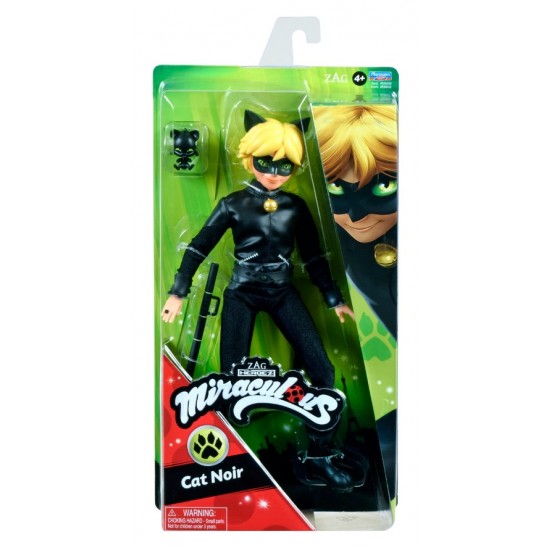 Miraculos Buburuza papusa Cat Noir 30cm 50002