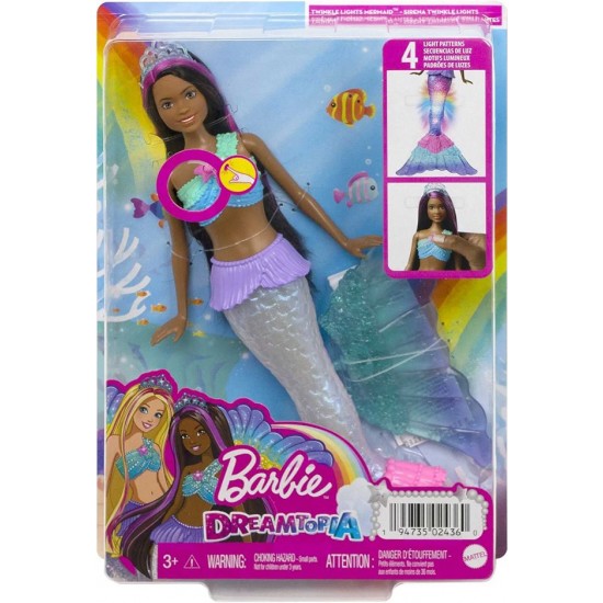 Papusa Barbie sirena Mattel HDJ35-HDJ37