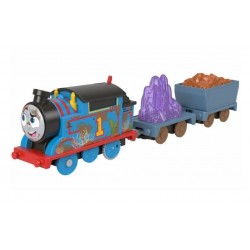 Thomas locomotiva motorizata Thomas cu 2 vagoane Mattel HFX97-HJV43