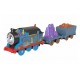 Thomas locomotiva motorizata Thomas cu 2 vagoane Mattel HFX97-HJV43