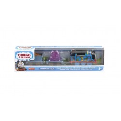 Thomas locomotiva motorizata Thomas cu 2 vagoane Mattel HFX97-HJV43