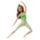 Papusa Mattel Barbie Made To Move satena cu 22 articulatii FTG80-GXF05