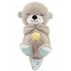 Jucarie Fisher-price respira cu bebelusul vidra Mattel FXC66