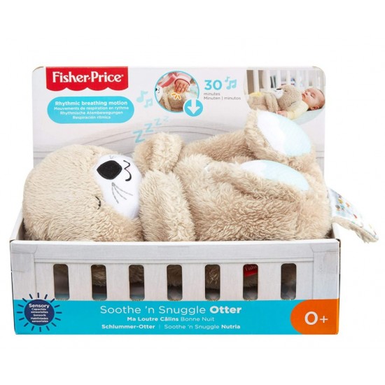 Jucarie Fisher-price respira cu bebelusul vidra Mattel FXC66