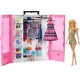 Set Barbie dulapior cu hainute si papusa Mattel GBK12