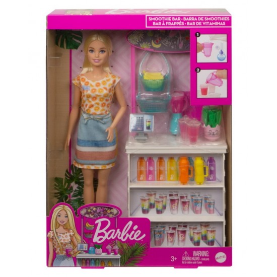 Set de joaca Barbie Bar Smoothie Mattel GRN75