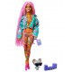 Papusa Barbie Extra cu codite impletite Mattel GXF09