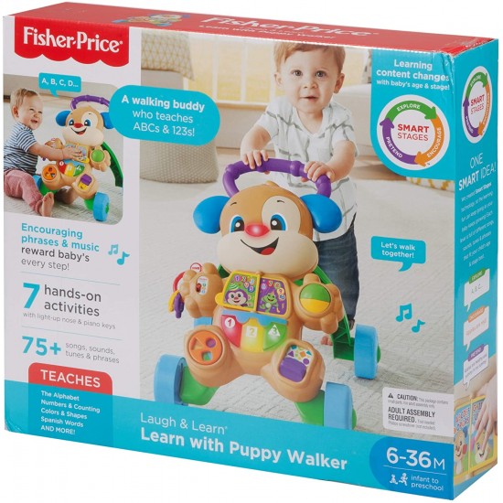 Antemergator catelusul interactiv Fisher-price in limba romana GXR70
